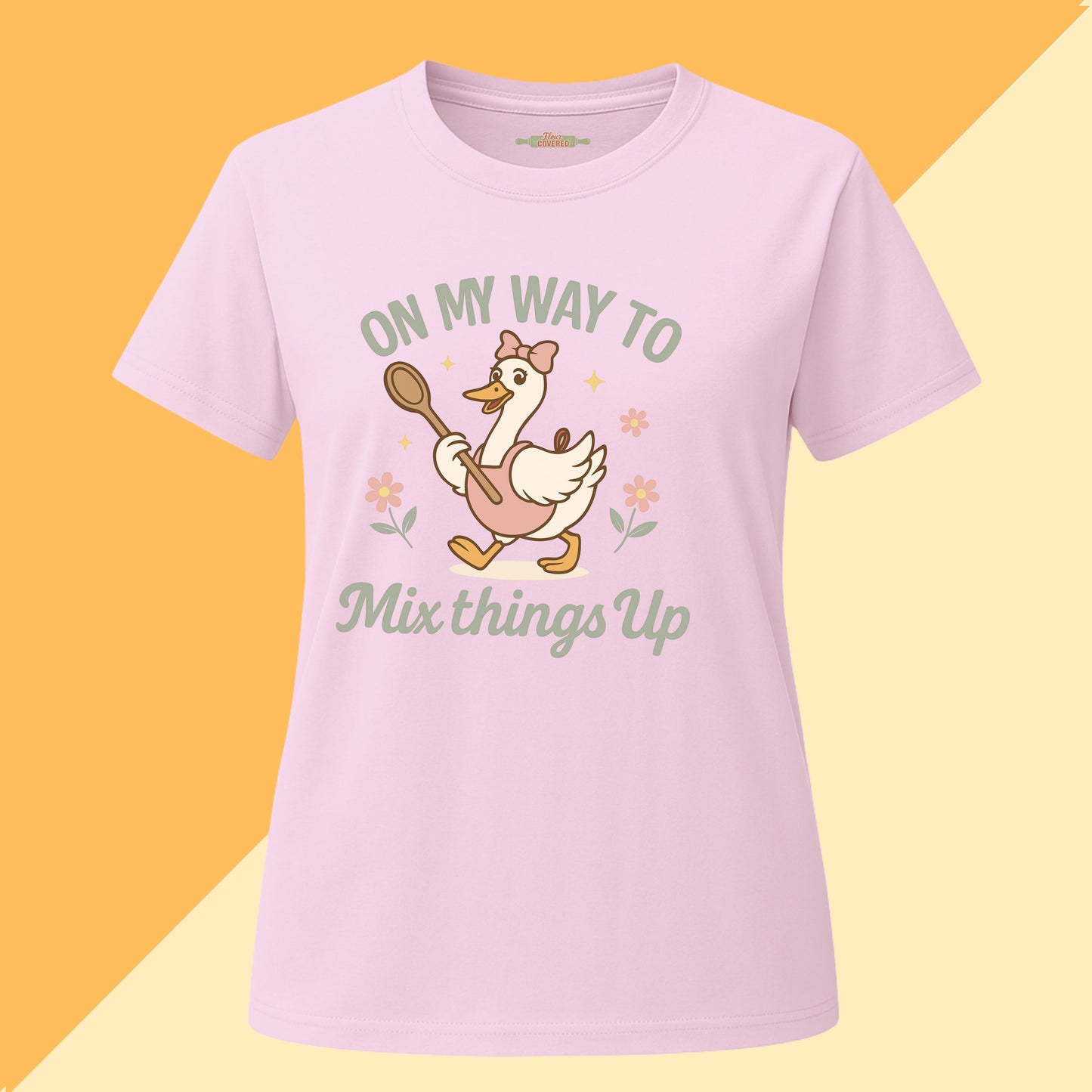 On My Way To Mix Things Up Tee