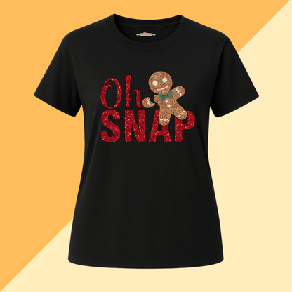 Oh Snap Gingerbread Cookie Tee