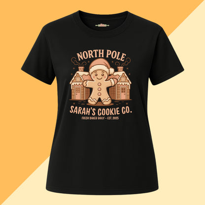 Personalized North Pole Cookie Co. Tee
