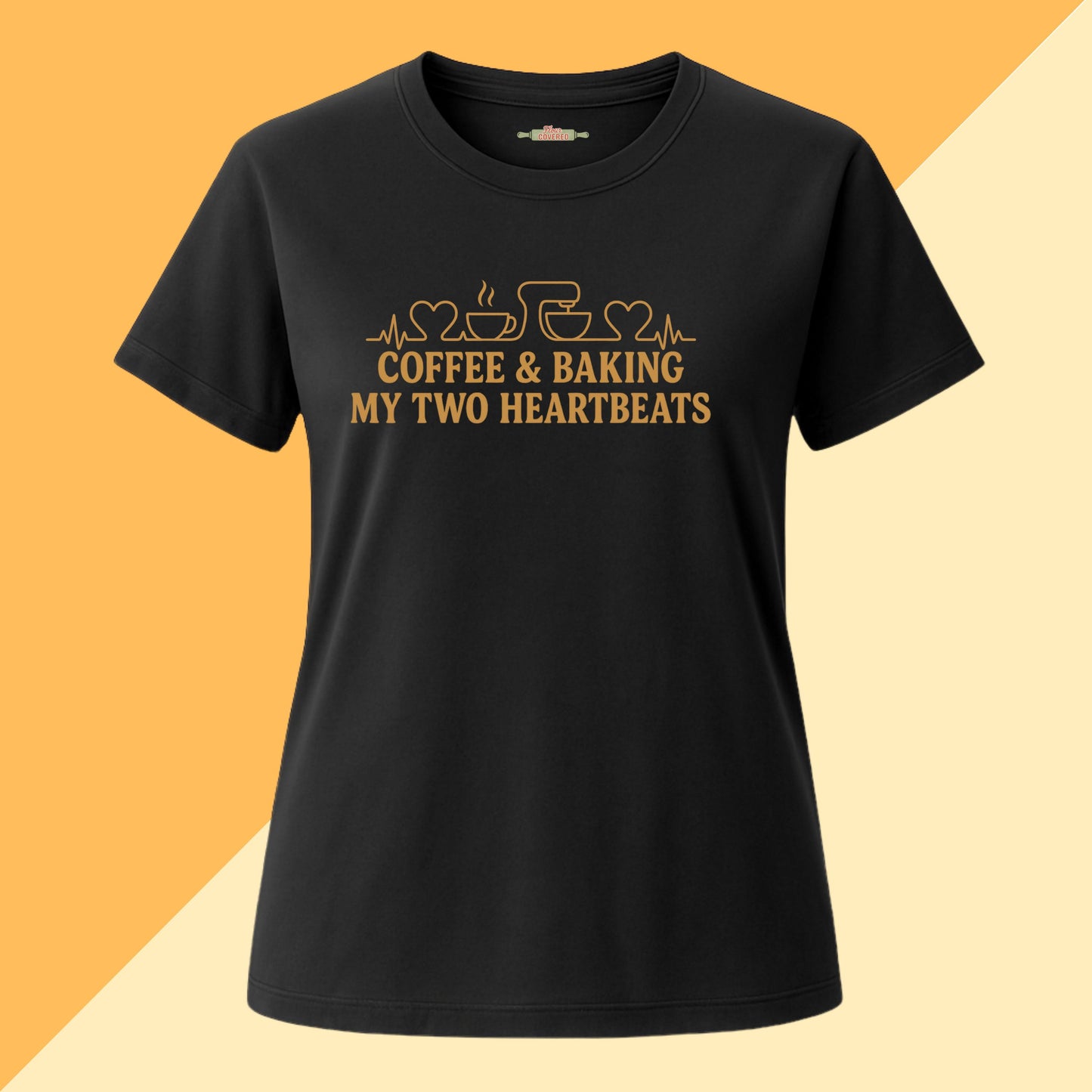 Coffee & Baking My Two Heartbeats Tee