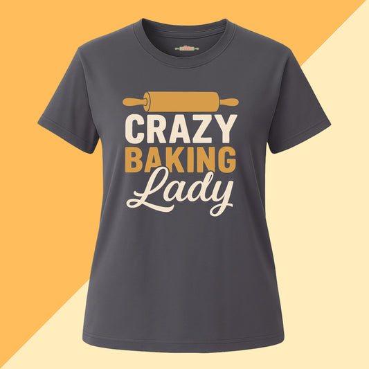 Crazy Baking Lady Tee