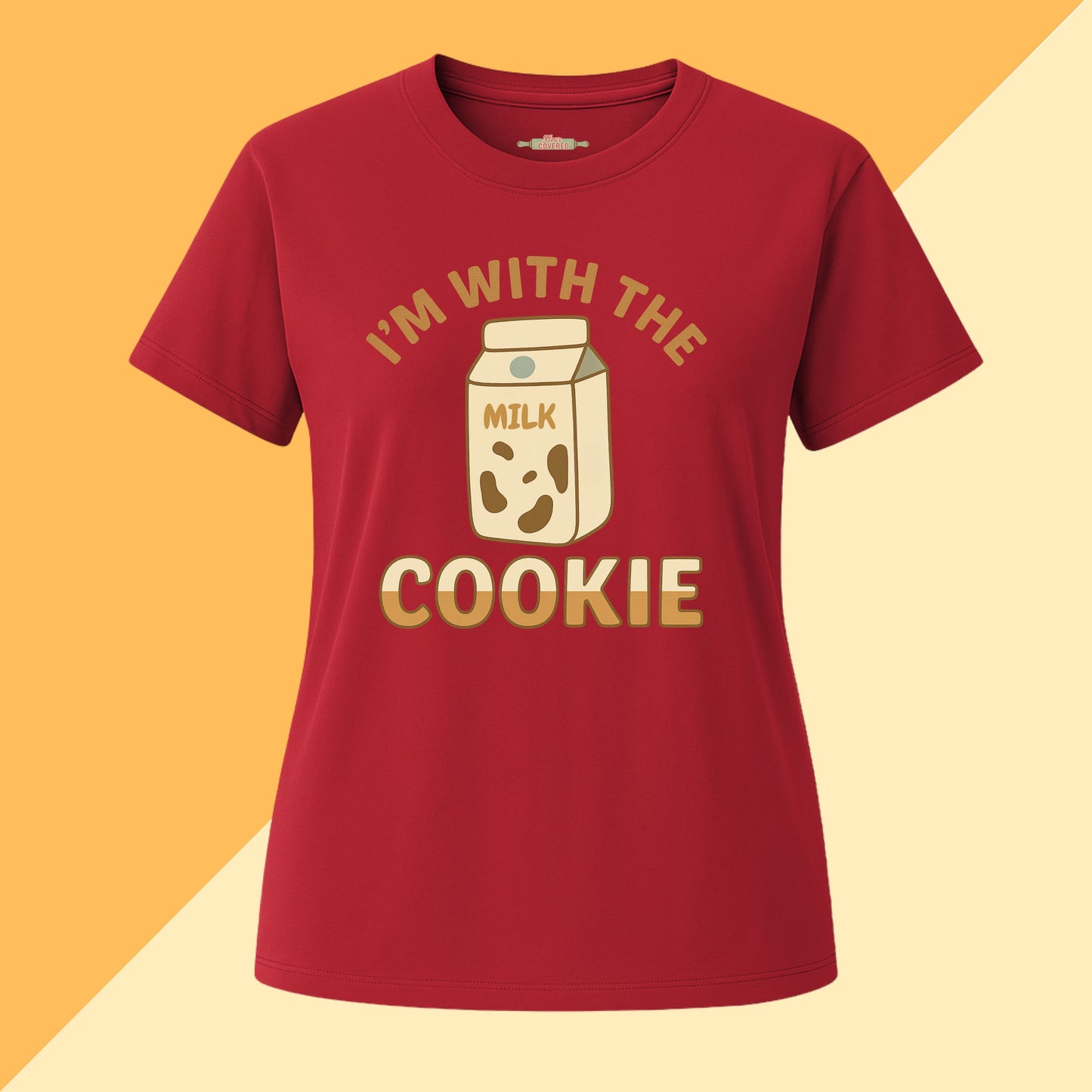 I'm With The Cookie Tee Matching Milk & Cookie Shirt