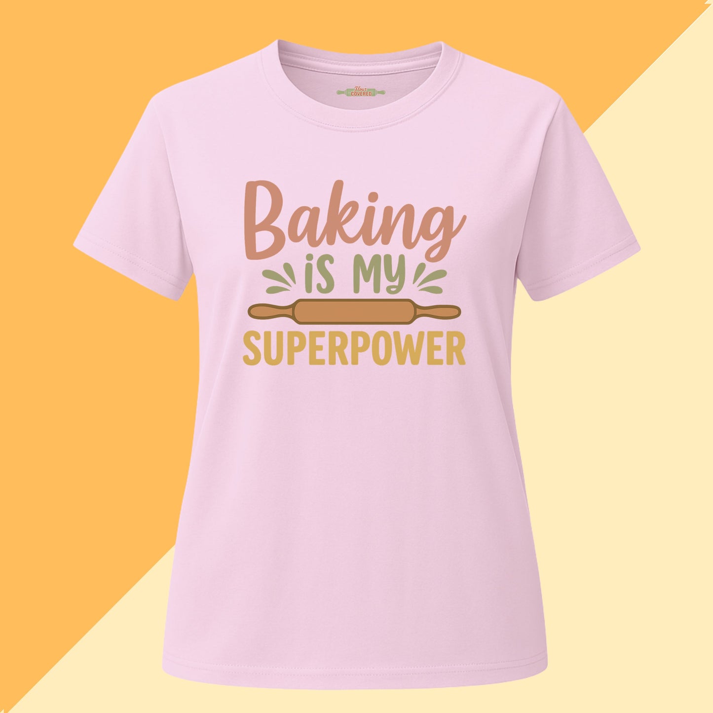 Baking Is My Superpower Tee