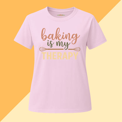 Baking Is My Therapy Tee