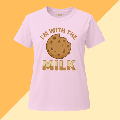 I’m With the Milk Tee Matching Milk & Cookie Shirt