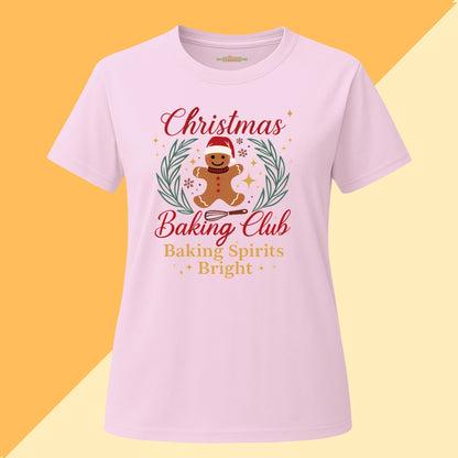 Christmas Baking Club Baking Spirits Bright Tee