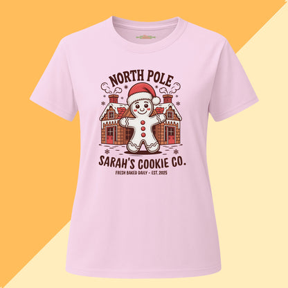 Personalized North Pole Cookie Co. Tee