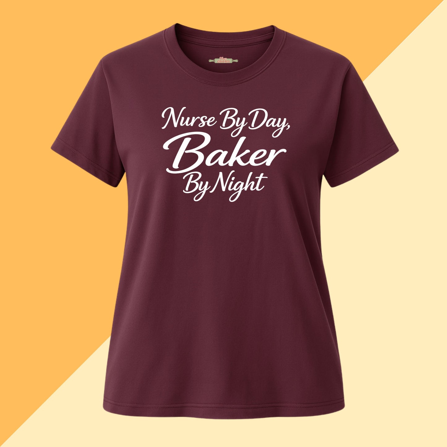 Personalized 'Your Day Job, Baker By Night' Tee