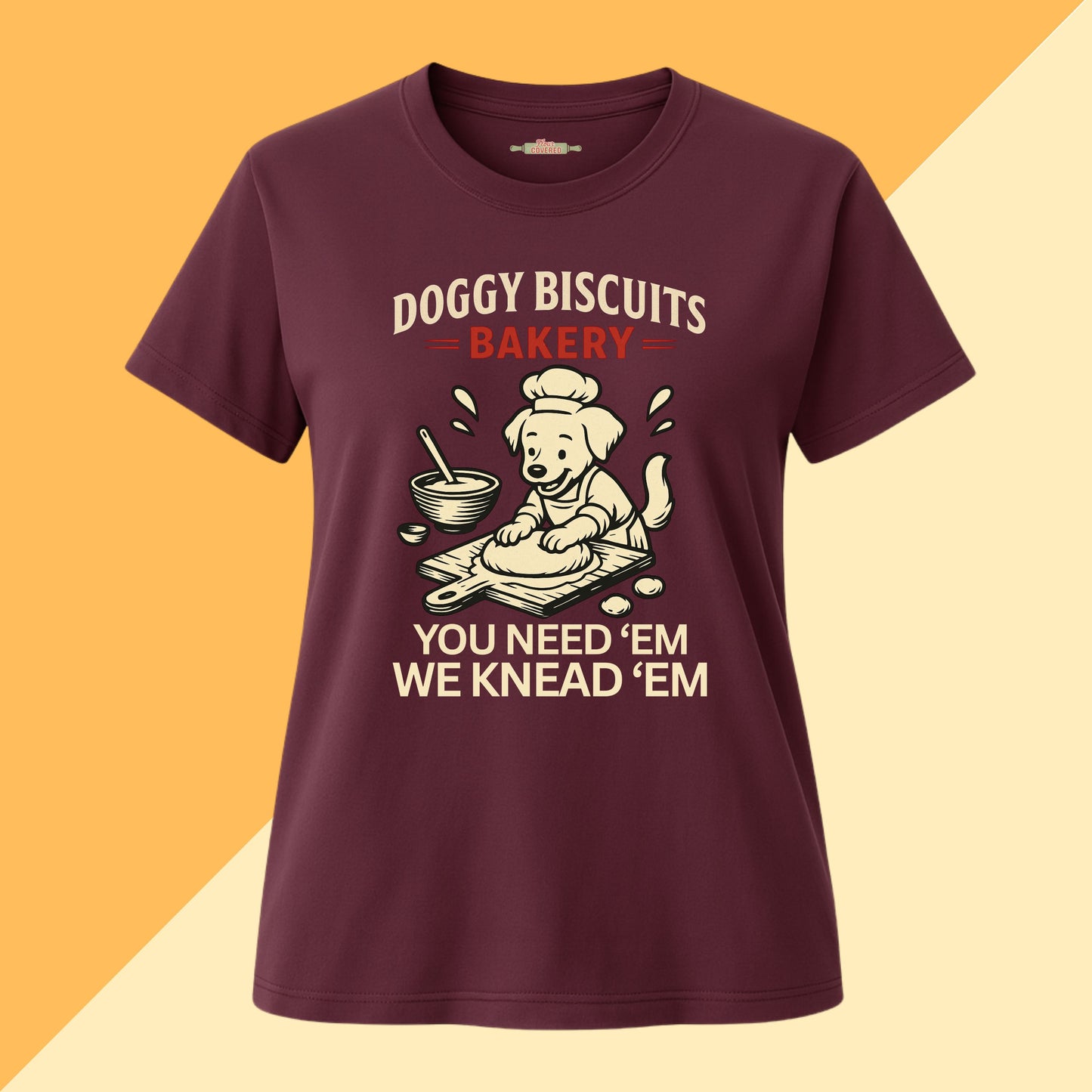 Doggy Biscuits Bakery Tee