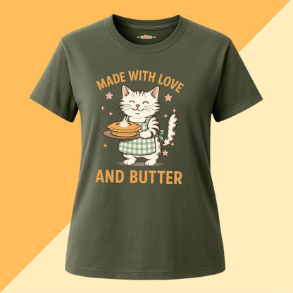 Made With Love and Butter Tee