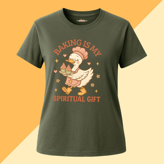 Baking Is My Spiritual Gift Tee