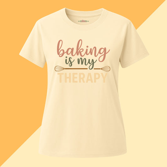 Baking Is My Therapy Tee