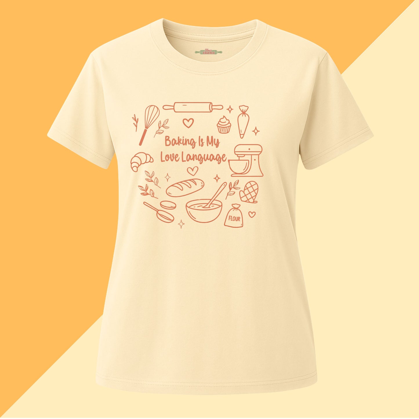 Baking Is My Love Language Tee