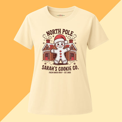 Personalized North Pole Cookie Co. Tee