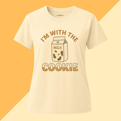 I'm With The Cookie Tee Matching Milk & Cookie Shirt