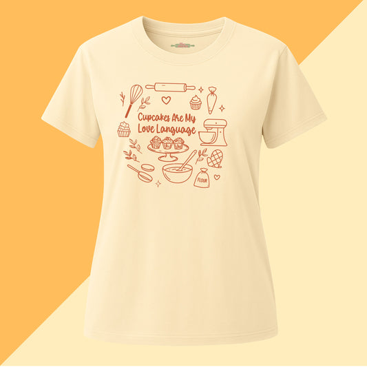 Cupcakes Are My Love Language Tee