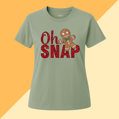 Oh Snap Gingerbread Cookie Tee