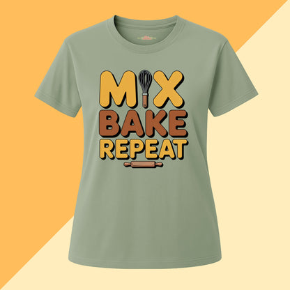 Mix, Bake, Repeat Tee