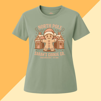 Personalized North Pole Cookie Co. Tee