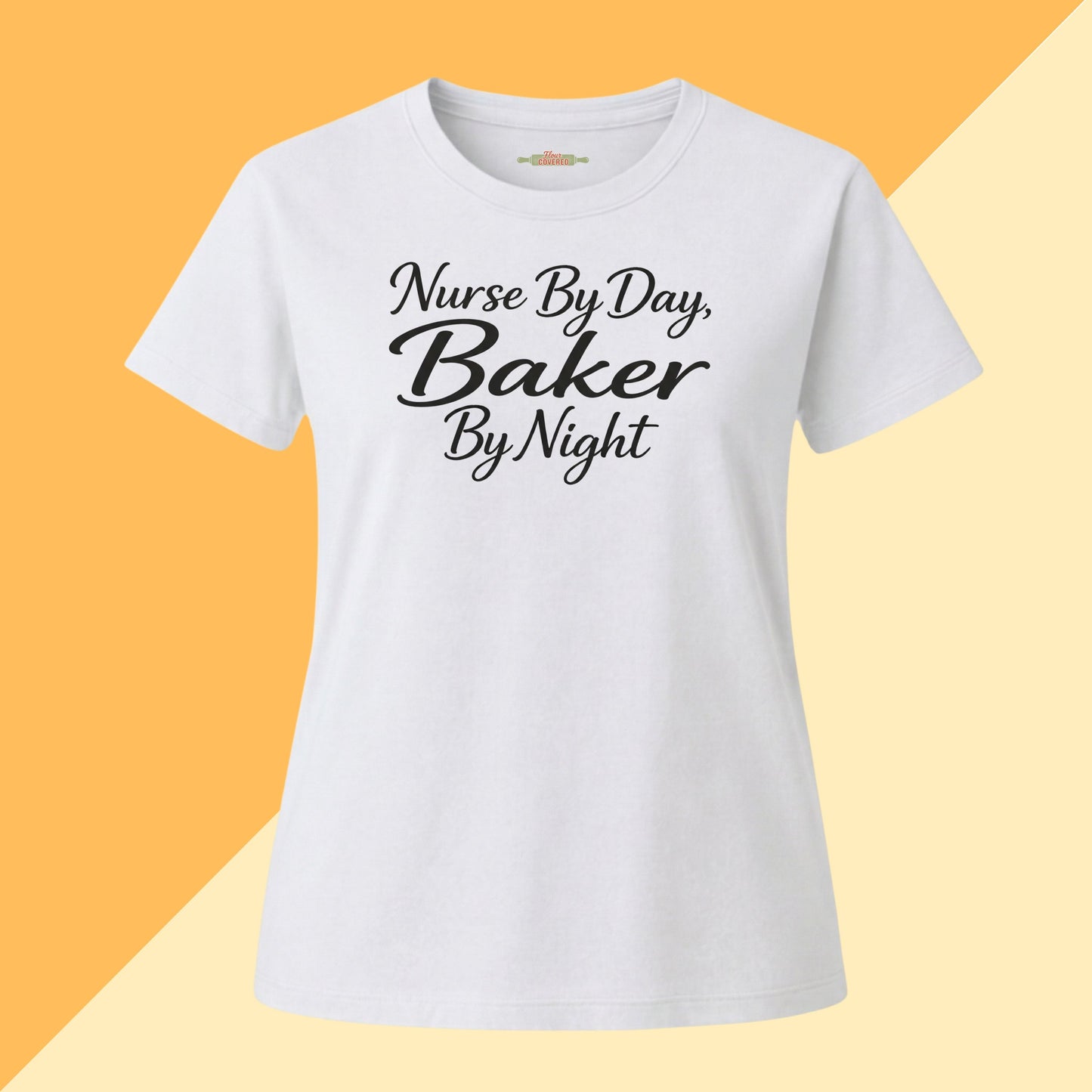Personalized 'Your Day Job, Baker By Night' Tee